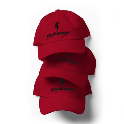EXUBERANT - PERSONALIZED Lightning Dad Hat - EMBROIDERY, Washable, Breathable THE EXUBERANT STORE