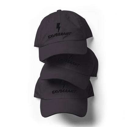EXUBERANT - PERSONALIZED Lightning Dad Hat - EMBROIDERY, Washable, Breathable THE EXUBERANT STORE