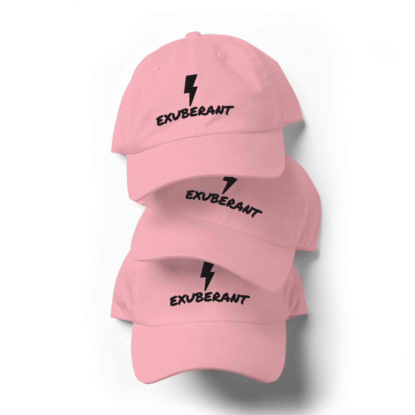 EXUBERANT - PERSONALIZED Lightning Dad Hat - EMBROIDERY, Washable, Breathable THE EXUBERANT STORE