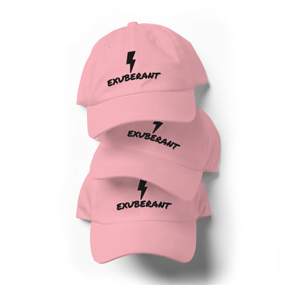 EXUBERANT - PERSONALIZED Lightning Dad Hat - EMBROIDERY, Washable, Breathable THE EXUBERANT STORE