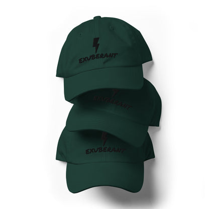 EXUBERANT - PERSONALIZED Lightning Dad Hat - EMBROIDERY, Washable, Breathable THE EXUBERANT STORE