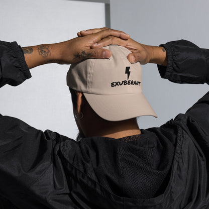 EXUBERANT - PERSONALIZED Lightning Dad Hat - EMBROIDERY, Washable, Breathable THE EXUBERANT STORE