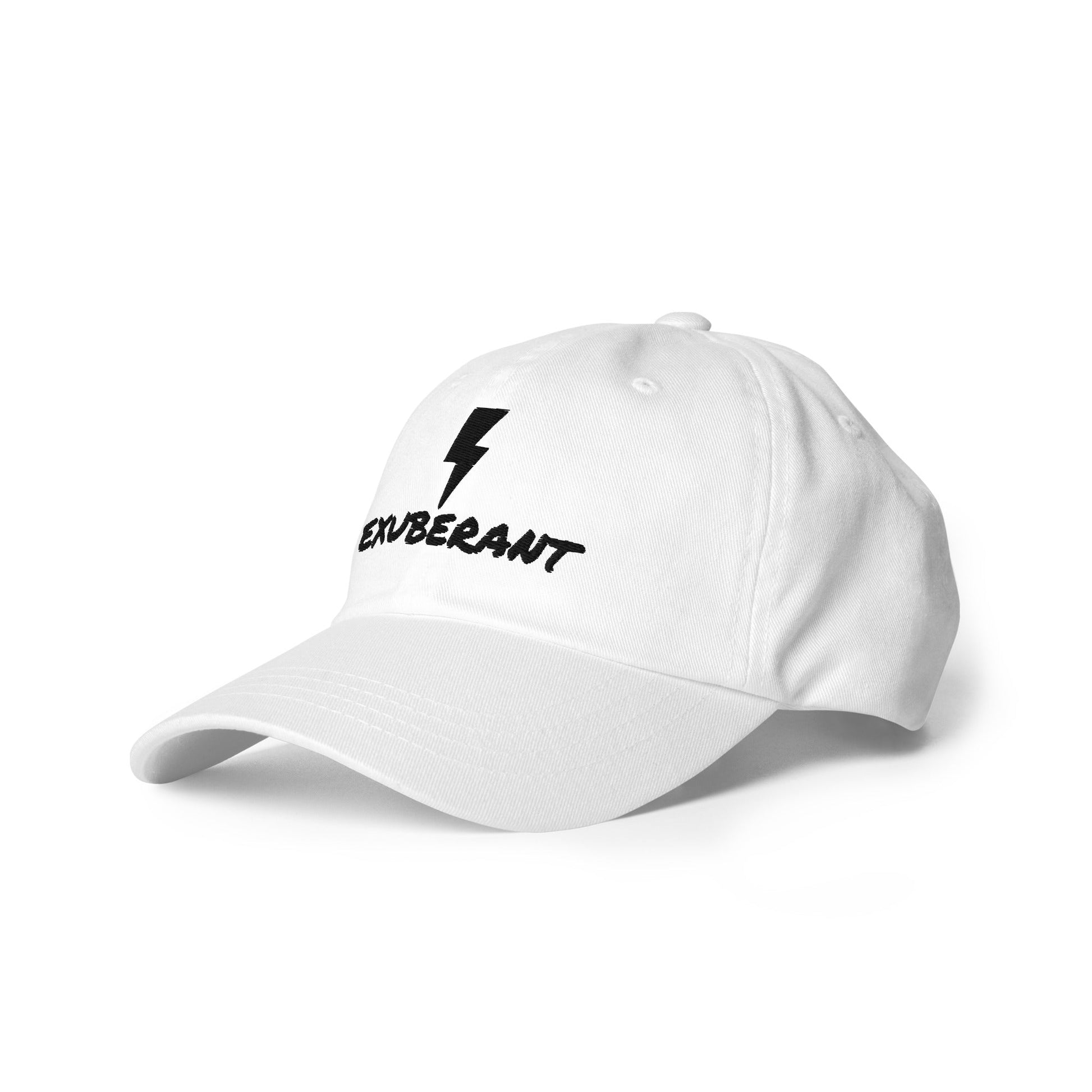 EXUBERANT - PERSONALIZED Lightning Dad Hat - EMBROIDERY, Washable, Breathable THE EXUBERANT STORE