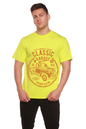 Classic Garage Men's Bamboo Viscose/Organic Cotton Short Sleeve Graphic T-Shirt