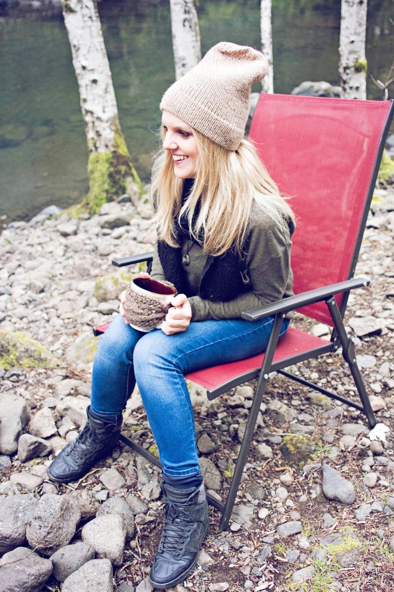 Classic Knit Fishermans Alpaca Hat Purely Alpaca