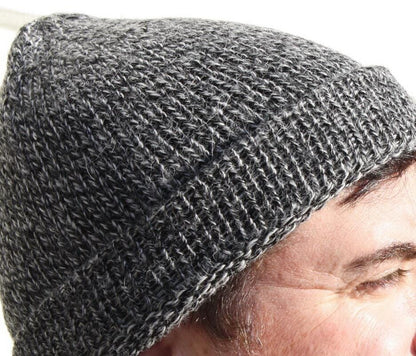 Classic Knit Fishermans Alpaca Hat Purely Alpaca