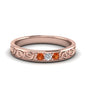 Classic Mens 3 Stone Wedding Band Fascinating Diamonds