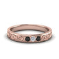 Classic Mens 3 Stone Wedding Band Fascinating Diamonds