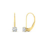 Small Round Diamond Studs Lever Back Earring Fascinating Diamonds