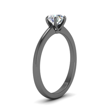 Classic Six Prong Solitaire Ring Fascinating Diamonds