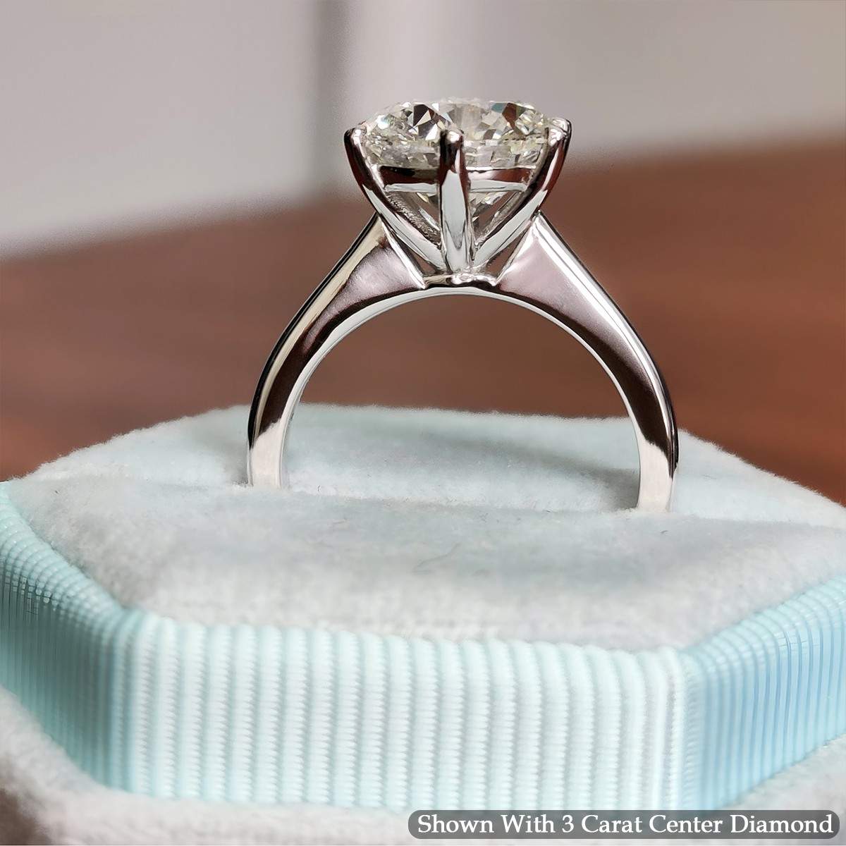Classic Six Prong Solitaire Ring Fascinating Diamonds