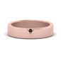 Classic V Shaped Solitaire Stone Mens Band Fascinating Diamonds