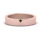 Classic V Shaped Solitaire Stone Mens Band Fascinating Diamonds