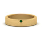 Classic V Shaped Solitaire Stone Mens Band Fascinating Diamonds