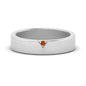 Classic V Shaped Solitaire Stone Mens Band Fascinating Diamonds
