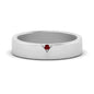 Classic V Shaped Solitaire Stone Mens Band Fascinating Diamonds