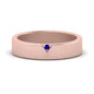 Classic V Shaped Solitaire Stone Mens Band Fascinating Diamonds