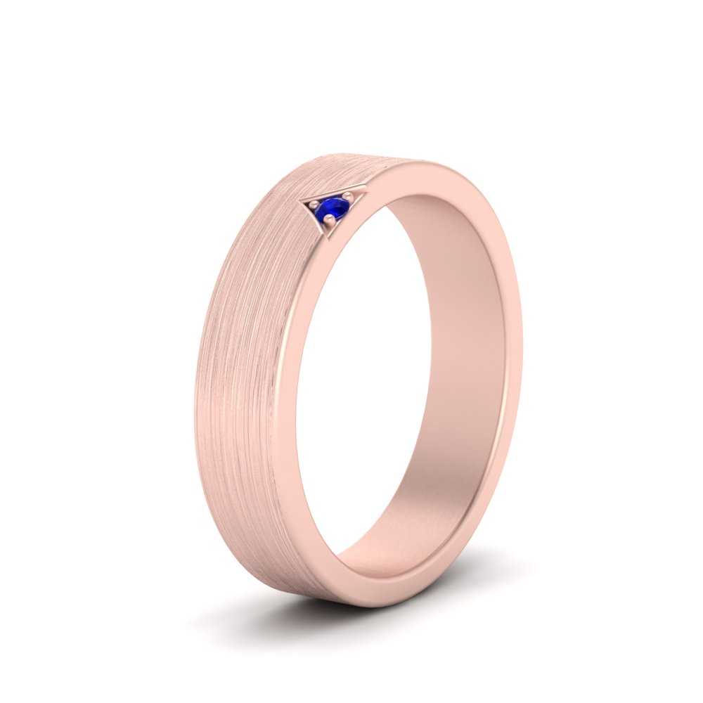 Classic V Shaped Solitaire Stone Mens Band Fascinating Diamonds