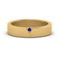 Classic V Shaped Solitaire Stone Mens Band Fascinating Diamonds