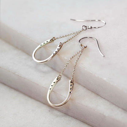 Classique - Equestrian Horseshoe Necklace in Silver Urban-Equestrian