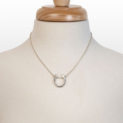 Classique - Equestrian Horseshoe Necklace in Silver Urban-Equestrian
