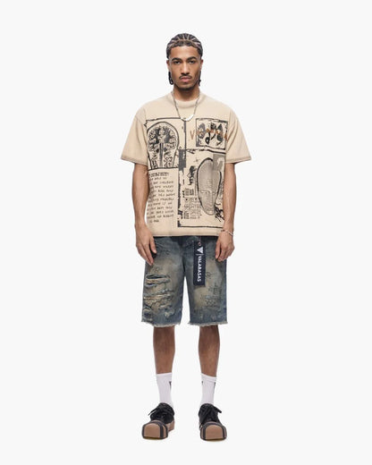 Valabasas Clipped Jorts - Dirty Washed Denim Exchange