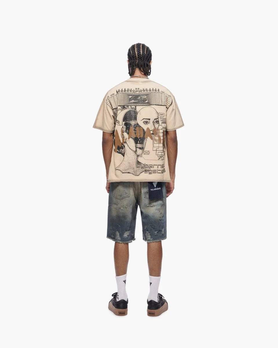 Valabasas Clipped Jorts - Dirty Washed Denim Exchange