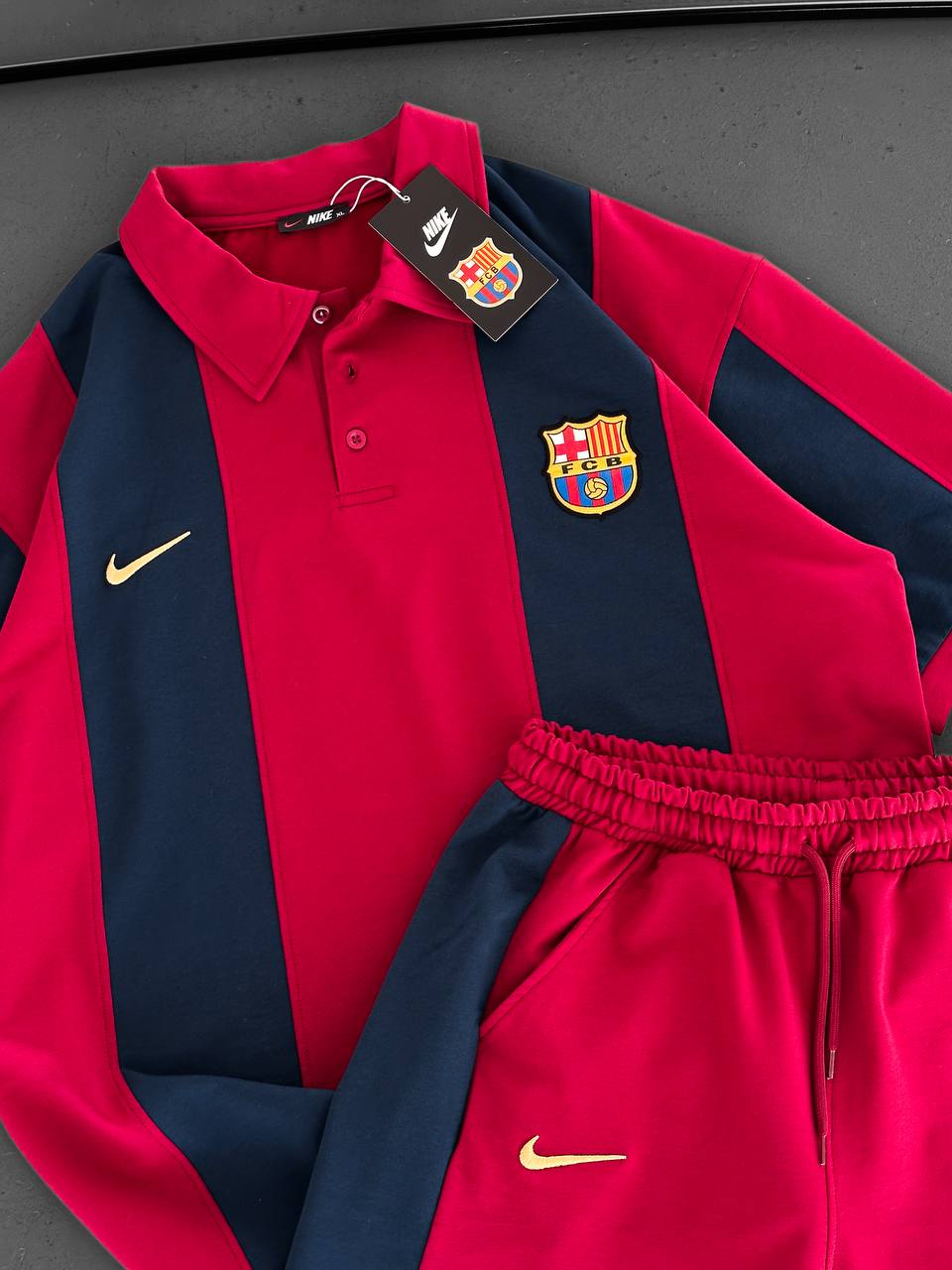 Dual-Tone Club Spirit Men's Co-ord Set – Match-Day Style with Heritage & Street Edge Withinblack