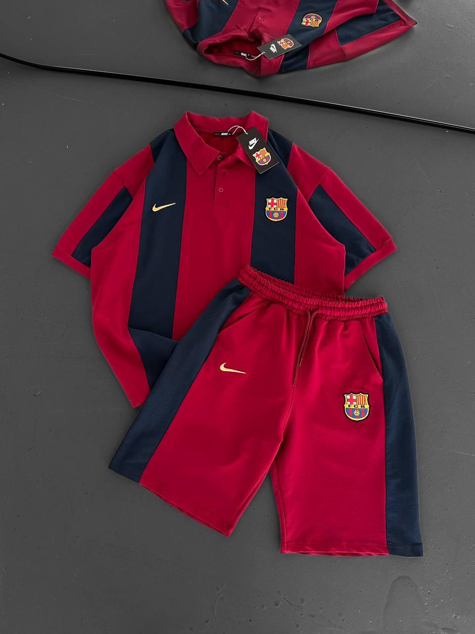 Dual-Tone Club Spirit Men's Co-ord Set – Match-Day Style with Heritage & Street Edge Withinblack