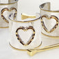 Cody - Horseshoe Heart Ponytail Cuff in Two Tone Urban-Equestrian