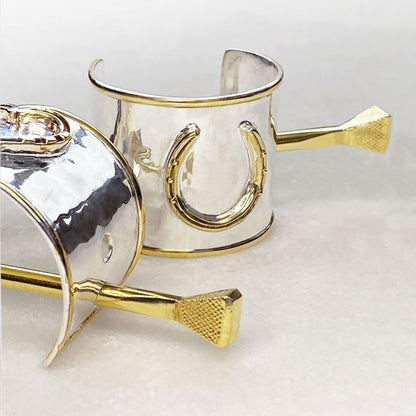 Cody - Horseshoe Ponytail Cuff in Two Tone Urban-Equestrian