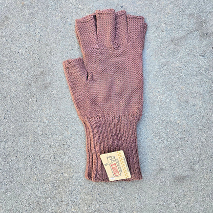 Colorful 100% Alpaca Fingerless Knit Alpaca Gloves Purely Alpaca