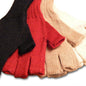 Colorful 100% Alpaca Fingerless Knit Alpaca Gloves Purely Alpaca