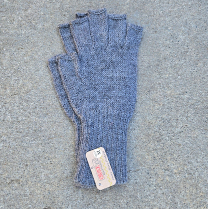 Colorful 100% Alpaca Fingerless Knit Alpaca Gloves Purely Alpaca