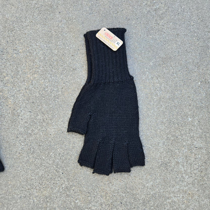 Colorful 100% Alpaca Fingerless Knit Alpaca Gloves Purely Alpaca