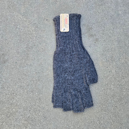 Colorful 100% Alpaca Fingerless Knit Alpaca Gloves Purely Alpaca
