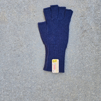Colorful 100% Alpaca Fingerless Knit Alpaca Gloves Purely Alpaca