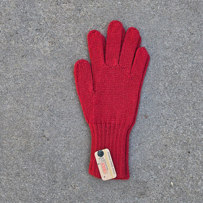 Colorful 100% Alpaca Full Fingered Knit Alpaca Gloves Purely Alpaca