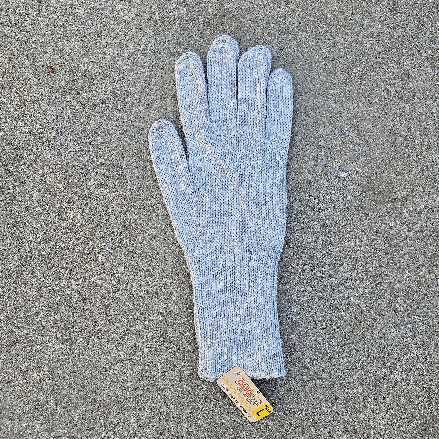 Colorful 100% Alpaca Full Fingered Knit Alpaca Gloves Purely Alpaca