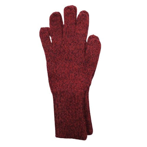 Colorful 100% Alpaca Full Fingered Knit Alpaca Gloves Purely Alpaca