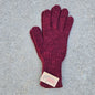 Colorful 100% Alpaca Full Fingered Knit Alpaca Gloves Purely Alpaca