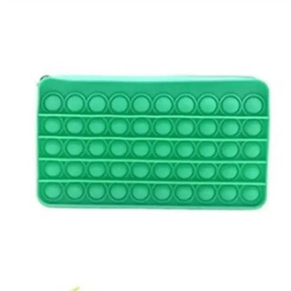 Colorful Stress Relief Squeeze Anti Stress Pop It Soft Pencil Case For Students Rainbow Color School Case Stevvex