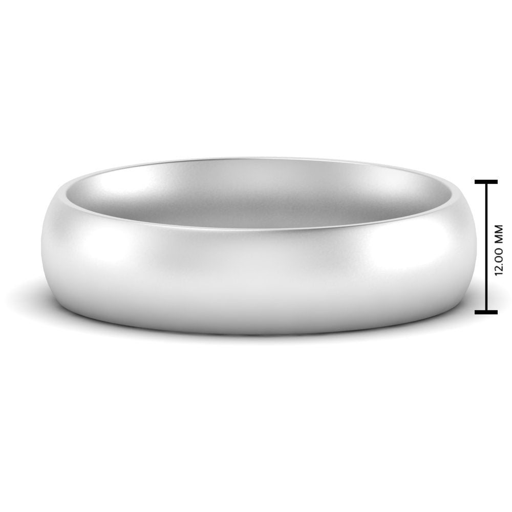 Comfort Fit Mens Wedding Band Fascinating Diamonds