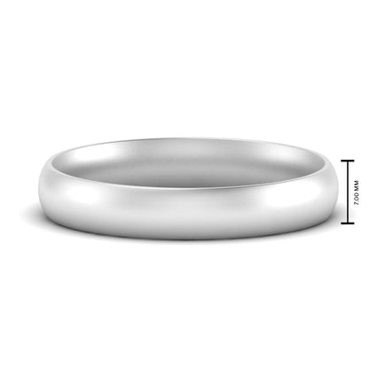 Comfort Fit Mens Wedding Band Fascinating Diamonds