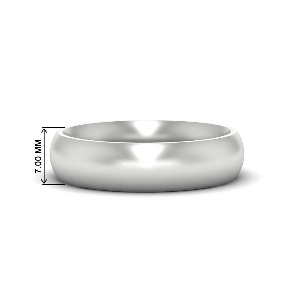 Minimalist Mens Wedding Band Fascinating Diamonds