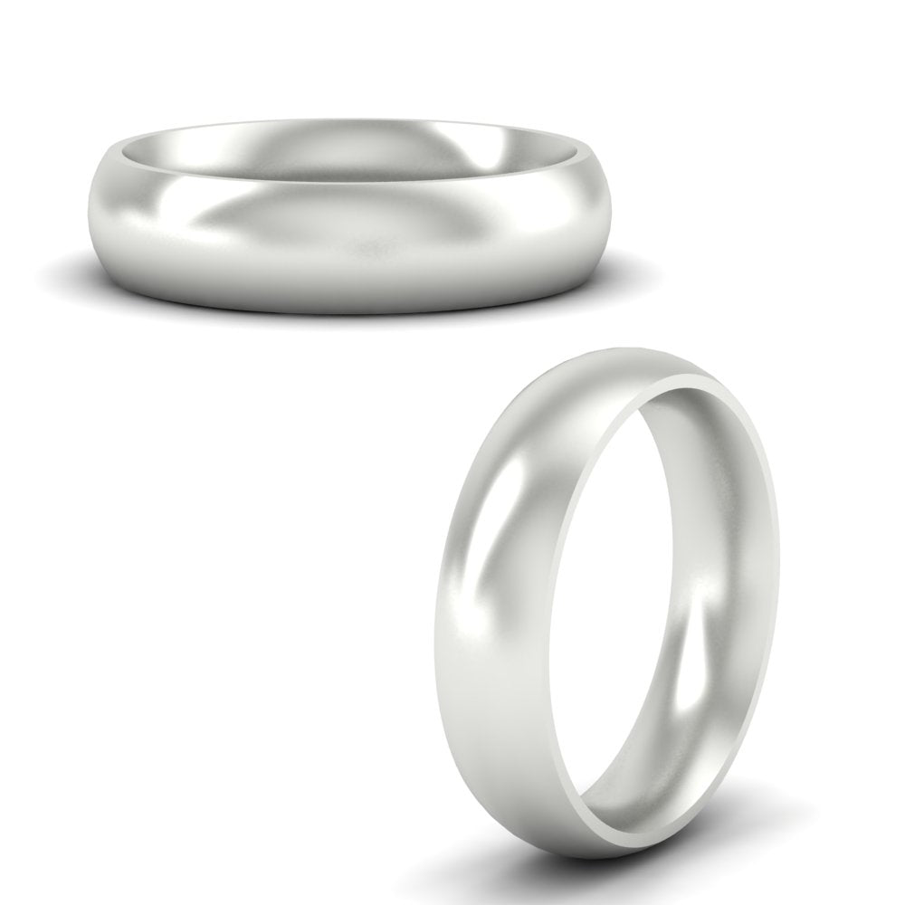 Minimalist Mens Wedding Band Fascinating Diamonds