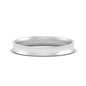 Comfort Fit Concave Mens Band Fascinating Diamonds