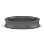 Comfort Fit Concave Mens Band Fascinating Diamonds
