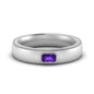 Comfort Fit Mens Milgrain Outline Ring Fascinating Diamonds
