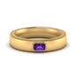 Comfort Fit Mens Milgrain Outline Ring Fascinating Diamonds